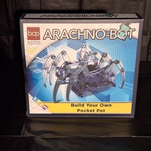 Arachno-Bot DIY Robotic Pet - Blue
